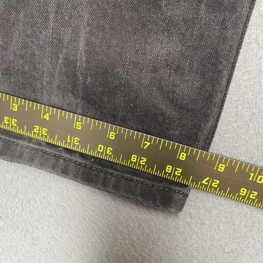 Levis 514 Jeans Mens 36x34 Black Slim Straight Denim Stretch Zip Fly Five Pocket